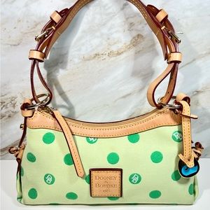 Dooney & Bourke polka dot shoulder bag